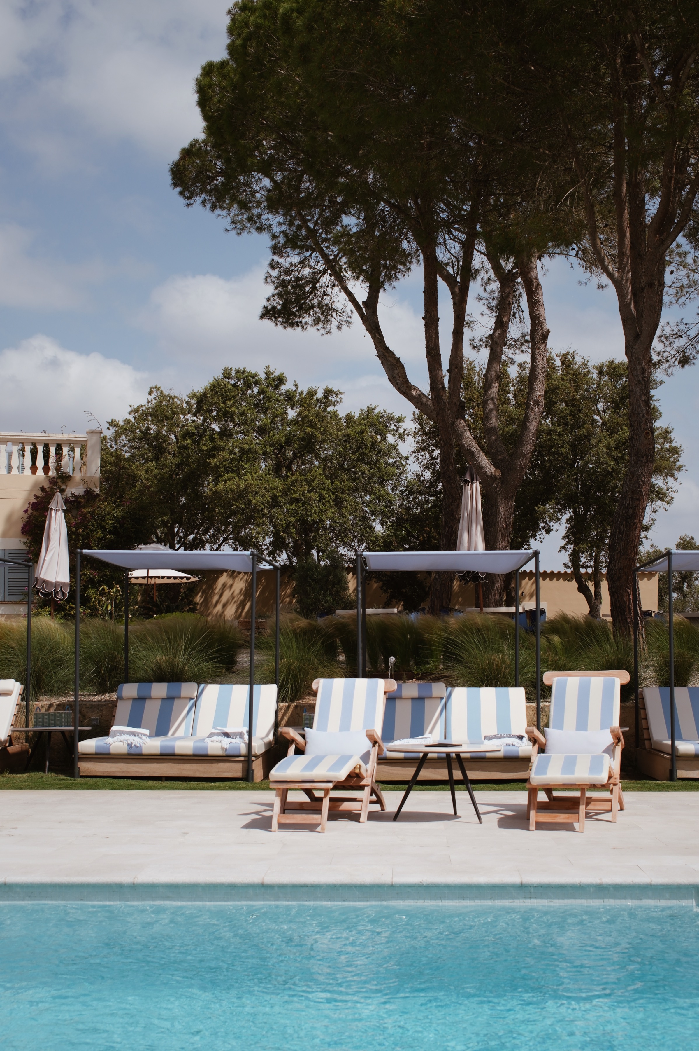 Boutique hotel pool in Mallorca